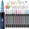 Amazon: $4.79 ($11.99) 12 Coloring Markers Shimmer Glitter Markers