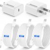 Amazon:$4.95 ($15.99)Genuine 20w USB C Charger Block For Extra Long For iPhone 15 16 Charger 10Ft,2-Pack Authentic 20W Fast Wall Charger For 15/15 Pro/Pro Max/iPad Pro AirPods/Samsung,with 3 Pack 10ft USB-C Cable