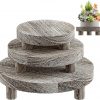 Amazon:  $11.99 ($23.99) 3Pcs Wood Plant Stand Indoor Outdoor