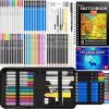 Amazon: $14.99 ($29.99) 78Pk Drawing Set Sketching Kit
