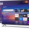 Amazon:$249.99 ($299.99)Roku Smart TV 2025 – 50-Inch Select Series, 4K HDR TV – RokuTV with Enhanced Voice Remote – Flat Screen LED Television with Wi-Fi for Streaming Live Local News, Sports, Family Entertainment