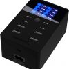 Amazon :$69.66 ($99.99)SABRENT 252W Charger – 8-Port USB PD 3.0 with LCD Display, Fast Charging for USB-C & USB-A Devices, Laptops, Phones, Tablets, Gaming Consoles – PPS, Overcharge Protection, Travel-Friendly (AX-8PTC)