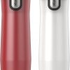 Amazon:$27.24 ($53.99)Contigo® AUTOSEAL® West Loop Vacuum-Insulated Stainless Steel Travel Mug with Easy-Clean Lid, 20 oz, 2 pack, Goji Berry Frosted Pearl; Frosted Pearl