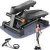 Amazon:$32.49 ($63.99)APEXUP Steppers for Exercise at Home, Stair Stepper with Resistance Bands and Mat, 330LBS Loading Capacity Mini Stepper with LCD Monitor for Full Body Workout Cardio