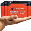 Amazon :$53.19 ($79.99)ECO-WORTHY Portable 12V Lithium Battery, 20Ah LiFePO4 Deep Cycle Rechargeable Battery, Built-in BMS, 4000+ Cycles,Perfect for Outdoor Camping Fishing RV Marine Trolling Motor Fishfinder