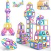 Amazon :$8.99 ($18.88)Toddler Girl Toys, Magnetic Tiles Basic Set, Birthday Gifts Ideas for Girls Age 3-5, Magnetic Building Blocks, Magnet STEM Montessori Toddler Kids Easter Toys Gifts for 3 4 5 6 7 Year Old Girls