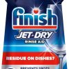 Amazon:$2.99 ($9.54)Finish Jet-Dry Dishwasher Rinse Aid, Compatible with Dishwasher Detergent, Prevents Spots & Residues, Dries, Shine & Protects, 16 oz, 155 Washes.