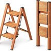 Amazon:$48.99 ($69.99)GameGem 3 Step Ladder, Folding Step Stool with Anti-Slip Wide Pedal, Aluminum Material Lightweight Yet Sturdy, 300 Lbs Load, Cute Modern Apperance for Indoor Household Spaces