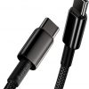 Amazon : $4.98 ($12.99) Baseus USB C Cable, 100W PD 5A QC 4.0 Fast Charging USBC to USBC Cable, Zinc Alloy Nylon Braided Type C Charger Cord for iPhone 16 15 Pro Plus Pro Max, MacBook, iPad Pro/Mini, Samsung S23/S22+