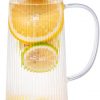 Amazon: $12.49 ($24.98) Glass Pitcher with Lid, 40 oz/1.2 Liter