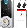 Amazon:  $39.59 ($119.99) Smart Deadbolt, 8-in-1 Smart Locks for Front Door