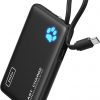 Amazon : $11.24 ($26.99) INIU Portable Charger, Slim 45W 10000mAh Power Bank with Build in USB-C Cable for Travel, Fast Charging USB C in&Out Battery Pack, Travel Essential Charger for iPhone 16 15 Samsung S22 S21 Google etc