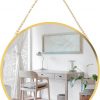 Amazon: $8.49 ($16.99) Hanging Wall Mirror Decorative Metal Round Mirror