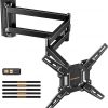 Amazon : $29.99 ($89.99)  Perlegear Long Arm TV Wall Mount for 32-65'' TVs, 37.4'' Long Extension Corner TV Mount, Max VESA 400x400mm, Articulating Arms Full Motion Wall Mount Bracket with Swivel and Tilt, Holds up to 100 lbs