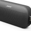 Amazon : $119.00 ($149.00)  Bose SoundLink Flex Portable Bluetooth Speaker (2nd Gen), Portable Outdoor Speaker with Hi-Fi Audio, Up to 12 Hours Battery Life, Waterproof and Dustproof, Black