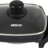 Amazon : $29.99 ($36.99)  Nesco, Black, 8 inch, ES-08, Electric Skillet, 800 watts