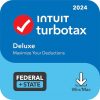 Amazon : $55.99 ($79.99) TurboTax Deluxe 2024 Tax Software, Federal & State Tax Return [PC/MAC Download]