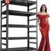 Amazon : $49.99 ($79.99) 72'' H Garage Shelving Unit Heavy Duty 5-Tier Adjustable Storage Shelf, Steel Garage Shelves 3500 Lbs Capacity Industrial Shelves Storage Shelf for Garage, Warehouse, Basement Organization