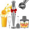 Amazon:  $19.99 ($39.99) Immersion Blender, 1000W Anti-scratch 5-in-1 Hand Blender