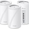 Amazon : $419.99 ($599.99) TP-Link Tri-Band WiFi 7 BE10000 Whole Home Mesh System (Deco BE63) - 6-Stream 10 Gbps, 4X 2.5G Ports Wired Backhaul, 4X Smart Internal Antennas, VPN, AI-Roaming, MU-MIMO, HomeShield (3-Pack)