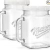 Amazon : $21.82 ($36.99) 2 Pack Large Mason Jars, 74 oz Wide Mouth Glass Jar with Lid, Quart Gallon Mason Jar for Fridge, Glass Canisters DIY Favor Decor, Food Container for Sugar, Cookie, Flour, Pickle