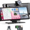 Amazon : $64.99 ($129.99) WiFi Wireless Carplay Car Stereo, 4K Dash Cam 1080P Backup Camera, 10.26'' HD IPS Screen, Android Auto, ADAS, GPS Navigation Head Unit, Car Radio Receiver P20