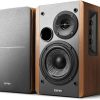 Amazon : $119.99 ($119.99) Edifier R1280T Powered Bookshelf Speakers - 2.0 Active Near Field Studio Monitor Speaker - Wooden Enclosure - 42 Watts RMS Power