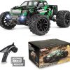 Amazon : $69.99 ($84.99)  HAIBOXING 1:18 Scale All Terrain RC Car 18859, 36 KPH High Speed 4WD Electric Vehicle with 2.4 GHz Remote Control, 4X4 Waterproof Off-Road Truck with Two Rechargeable Batteries