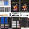 Amazon: 10.49 ($20.99) Drawing Set Sketch Pencils Kit,78 Pieces