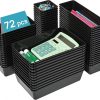 Amazon:  $19.99 ($40.99)  Vtopmart 72 PCS Plastic Drawer Organizers