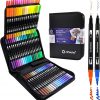 Amazon:  $19.99 ($24.99)  72 Colors Markers for Adult Coloring Books No Bleeding