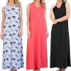 Amazon: $30.59 ($35.99) Br@nded 3 Pack: Women’s Soft Tank Nightgown Sleeveless Nightshirt Sleep Dress