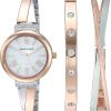 Amazon: $38.79 ($150.00) Women’s Premium Crystal Accented Bangle Watch Set