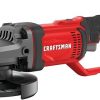 Amazon:$99.00 ($129.00)CRAFTSMAN V20 Cordless Angle Grinder Tool Kit, 4-1/2 inch, Battery and Charger Included (CMCG400M1)