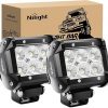 Amazon:$11.02 ($18.99)Nilight Led Pods 2Pcs 18W 1260LM Flood Led Off Road Lights Super Bright Driving Fog Boat Lights Led Work Light Bar for Trucks Pickup Golf Cart SUV ATV UTV 4x4 Van Camper