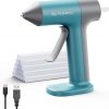 Amazon : $17.84 ($29.99) Tilswall Cordless Hot Glue Gun, Rapid 30s Preheat, Mini glue gun and sticks set with 2000mAh Type-C Rechargeable, Smart Power Off, 20 Premium Glue Sticks, Ideal for DIY Crafts, Gift Making Blue