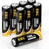 Amazon:$7.19 ($11.99)EBL AA Rechargeable Batteries, 1.2V 1100mAh High Capacity AA Battery for Solar Garden Lights (Pack of 8)