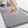 Amazon:$5.99 ($14.99)OLANLY Thick Memory Foam Bath Mat Rug 30x20, Extra Soft Absorbent Bathroom Rugs, Quick Dry Bath Mats, Non-Slip, Machine Washable Carpet for Bathroom, Tub and Shower, Home Decor Accessories, Grey