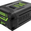 Amazon : $125.99 ($179.99)  Greenworks 60V 4.0AH High Current (HC) Battery | Provides Fade-Free Power for Maximum Performance | Compatible with 75+ 60V Greenworks Tools