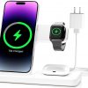 Amazon : $19.99 ($29.99)  Wireless Charger Charging Station: 3 in 1 Charger Stand for Apple Multiple Devices Product for iPhone 16 15 14 Pro Max 13 12 11 for Watch 10 9 8 7 6 5 4 3 2 SE & Ultra for Airpods 4 3 2 Pro