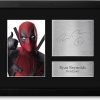 Amazon : $17.99 ($29.99) HWC Trading USL Framed Ryan Reynolds Gift Printed Autograph Deadpool Gifts Print Photo Picture Display - US Letter Size