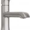 Amazon : $69.00 ($120.50)  Moen LISO Spot Resist Brushed Nickel One-Handle Bathroom Faucet, One Hole Bathroom Sink Faucet with Optional Deck Plate and Push Down Drain, 84540SRN