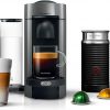 Amazon : $118.30 ($219.00) Nespresso Vertuo Plus Coffee and Espresso Maker by De'Longhi, Grey with Aeroccino Milk Frother