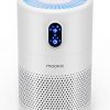 Amazon : $40.23 ($79.95)  MOOKA Air Purifiers for Home Large Room up to 1076 ft², H13 True HEPA Air Filter Cleaner, Odor Eliminator, Remove Smoke Dust Pollen Pet Dander, Night Light(Available for California)