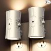 Amazon : $7.44 ($24.99)  Night Light, LED Night Lights Plug into Wall, [2 Pack] Warm White 3000K, 0-100LM Adjustable Brightness Light Sensor Plug in Night Light for Hallway, Bathroom, Bedroom, Adults, Neutral Beige