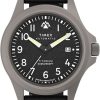 Amazon : $201.90 ($349.00) Timex Men's Expedition North Titanium Automatic 41mm Watch - Black Strap Black Dial Titanium Case