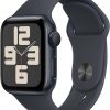 Amazon : $169.00 ($249.00) Apple Watch SE (2nd Gen) [GPS 40mm] Smartwatch with Midnight Aluminum Case with Midnight Sport Band S/M. Fitness and Sleep Trackers, Crash Detection, Heart Rate Monitor, Retina Display