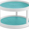 Amazon: $7.36 ($14.99) Non-Skid 2 Tier Turntable, 12″ Lazy Susan Organizer