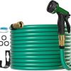 Amazon:  $19.99 ($49.99) Garden Hose, Water Hose 50ft w/ 10 Function Spray Nozzle