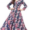Amazon: $23.99 ($34.49) Women’s Rayon Blue & Pink / Yellow & Rani / Maroon & White / Blue & Green Floral Printed A-Line Kurta